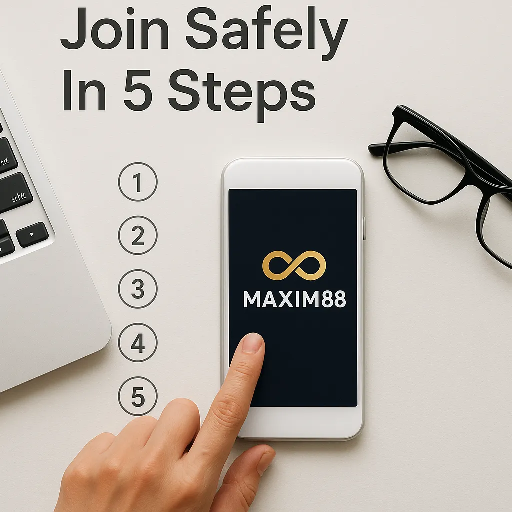 Maxim88: Join Safely In 5 Steps
