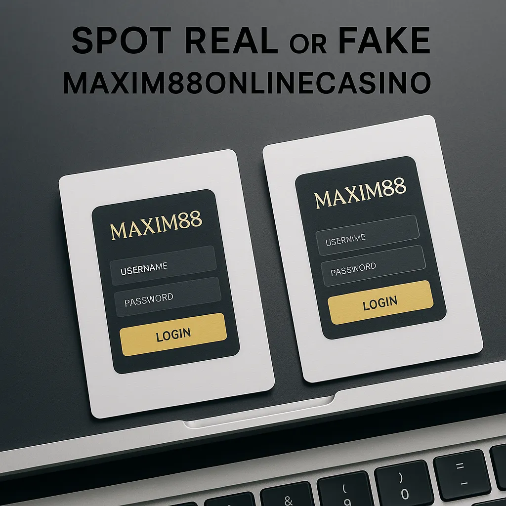 Spot Real vs Fake Maxim88 Links Now